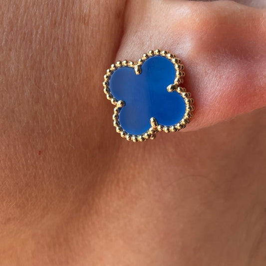 Blue Cloud Earring